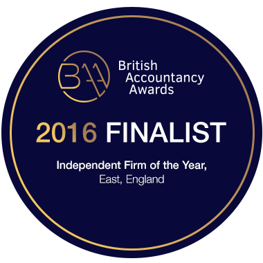 British Accountancy Awards - Finalist Independent Firm of the year 2016