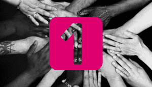 Haverhill Accountants & Software Hands in the middle with 1 Accounts logo
