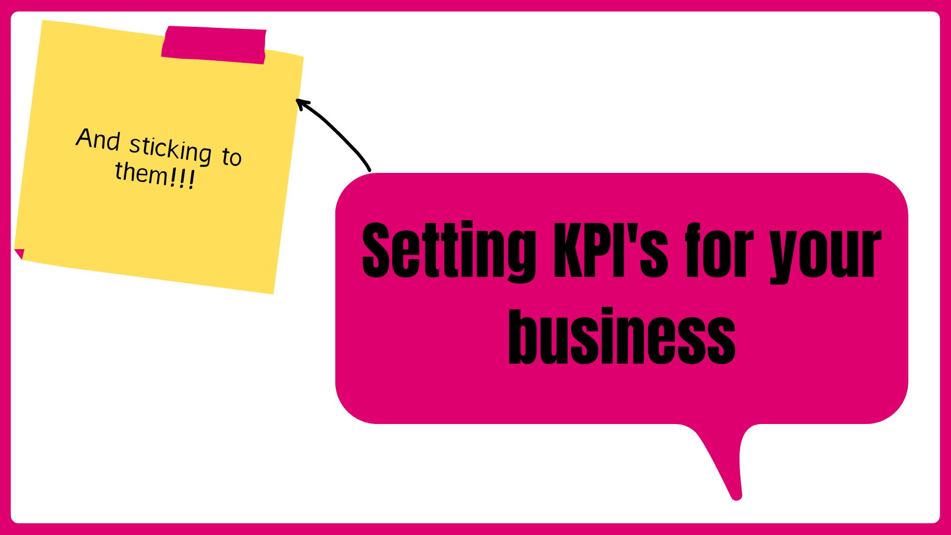 Setting KPIs for your business: 6 tips