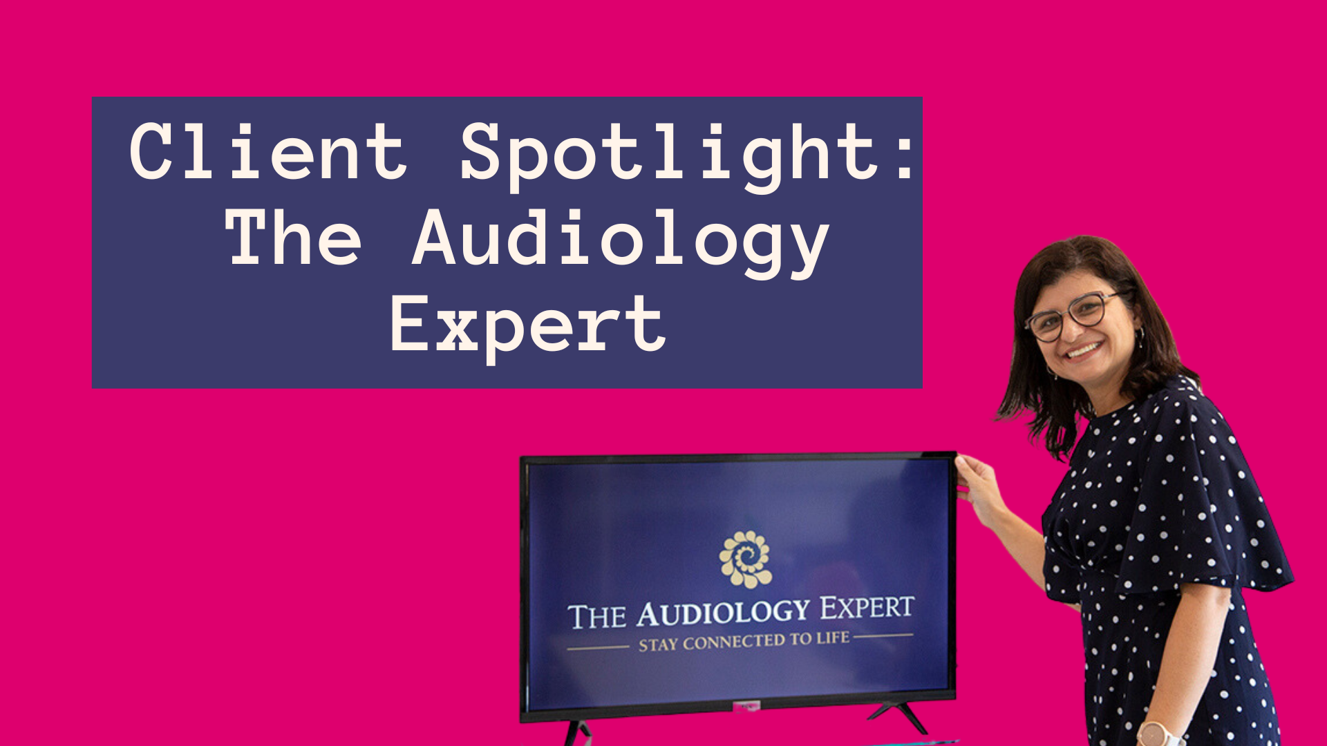 Kayla the audiology expert